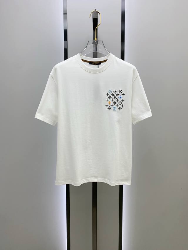 Lv2025 New summer short-sleeved T-shirt, the first exclusive online release of t