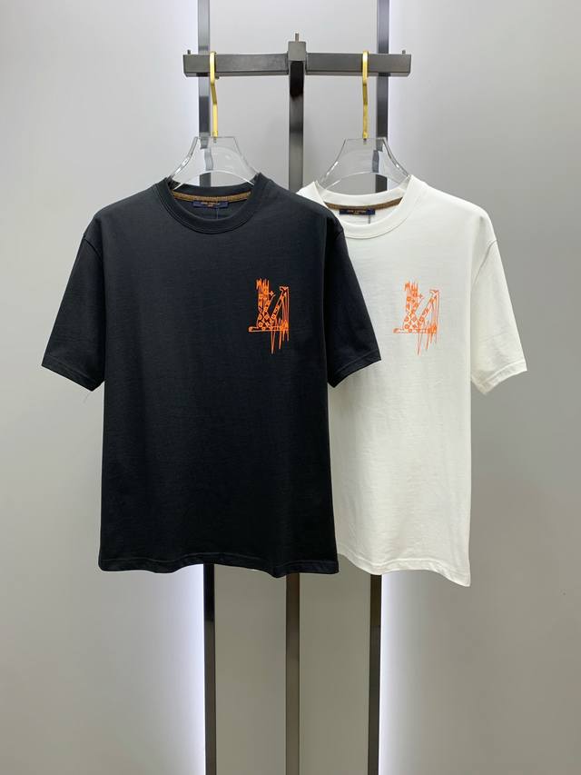Lv2025 New summer short-sleeved T-shirt, the first exclusive online release of t