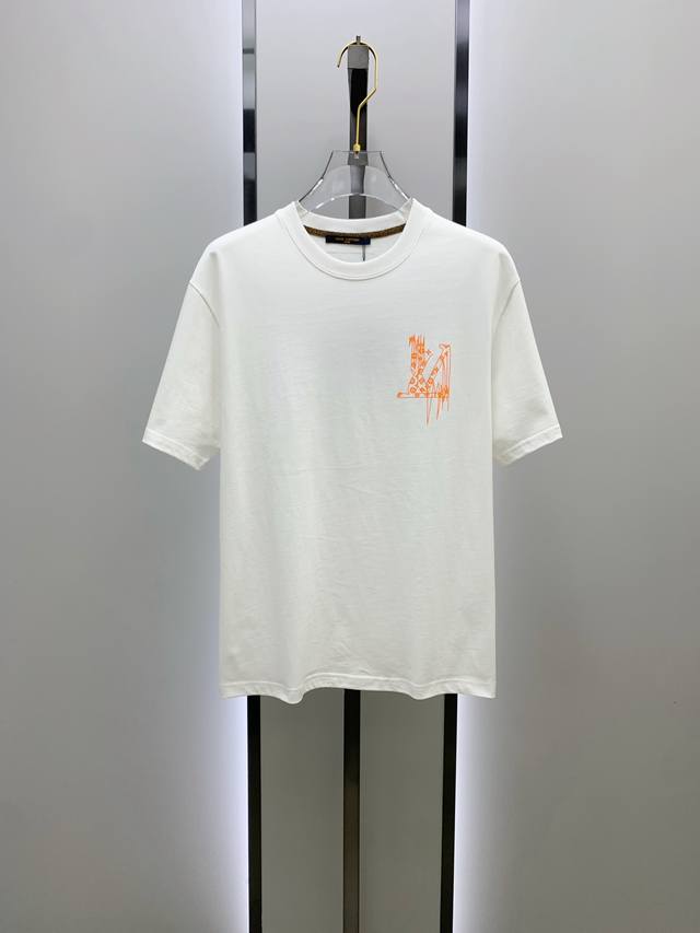 Lv2025 New summer short-sleeved T-shirt, the first release of the personalized a