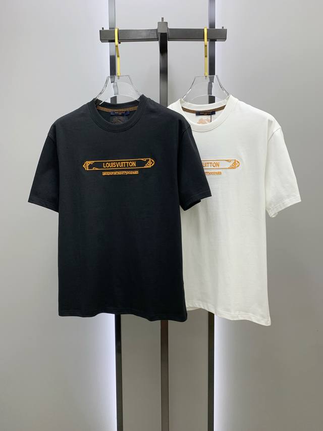 Lv2025 New summer short-sleeved T-shirt, the first exclusive online release of t