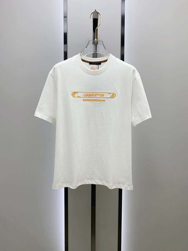 Lv2025 New summer short-sleeved T-shirt, the first release of the personalized a