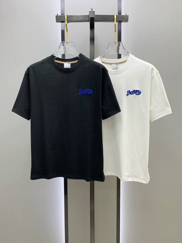 BURBERRY 2025 new summer short-sleeved T-shirt, the first exclusive online relea