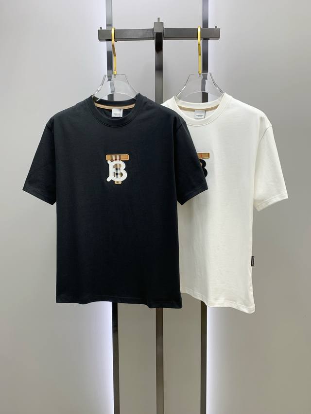 BURBERRY 2025 new summer short-sleeved T-shirt, the first exclusive online relea