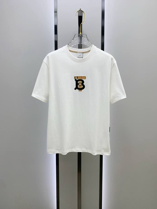 BURBERRY 2025 new summer short-sleeved T-shirt, the first exclusive online relea