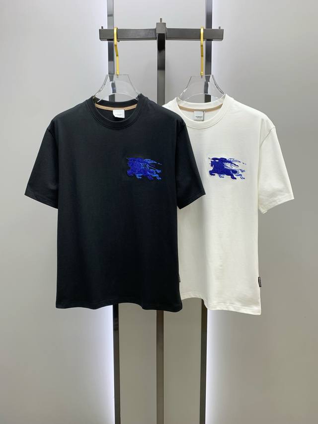 BURBERRY 2025 new summer short-sleeved T-shirt, the first exclusive online relea