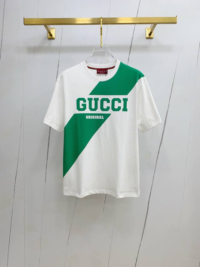 Gucci 2025 summer new short-sleeved T-shirt, the first exclusive online release