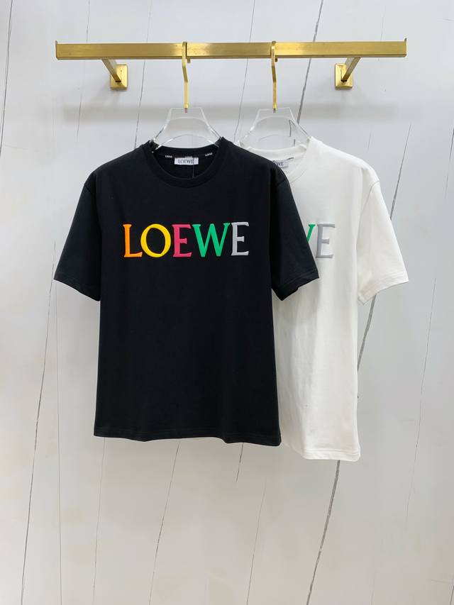 Loewe 2025 new summer short-sleeved T-shirt, the first exclusive online release