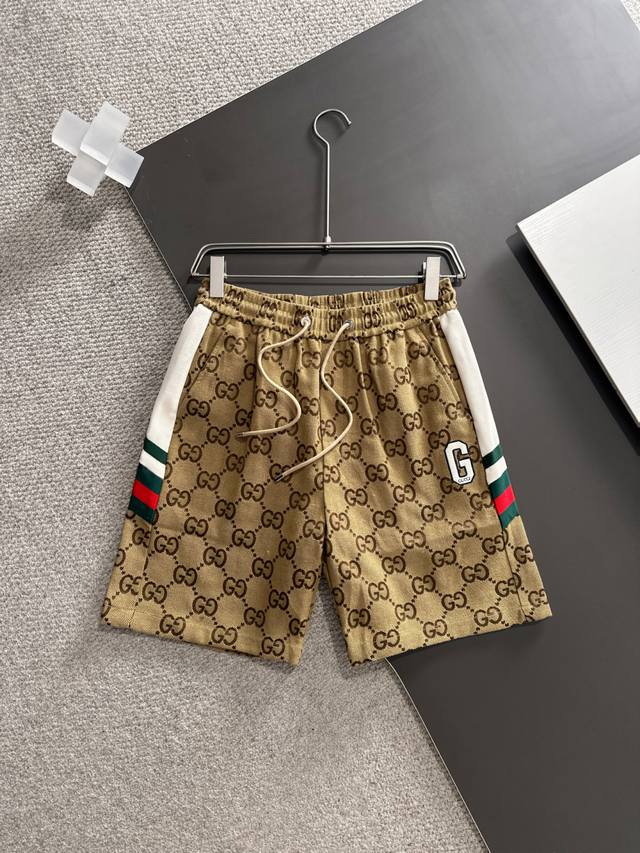 25 Spring and summer new product release, G jacquard fabric shorts shipped, all