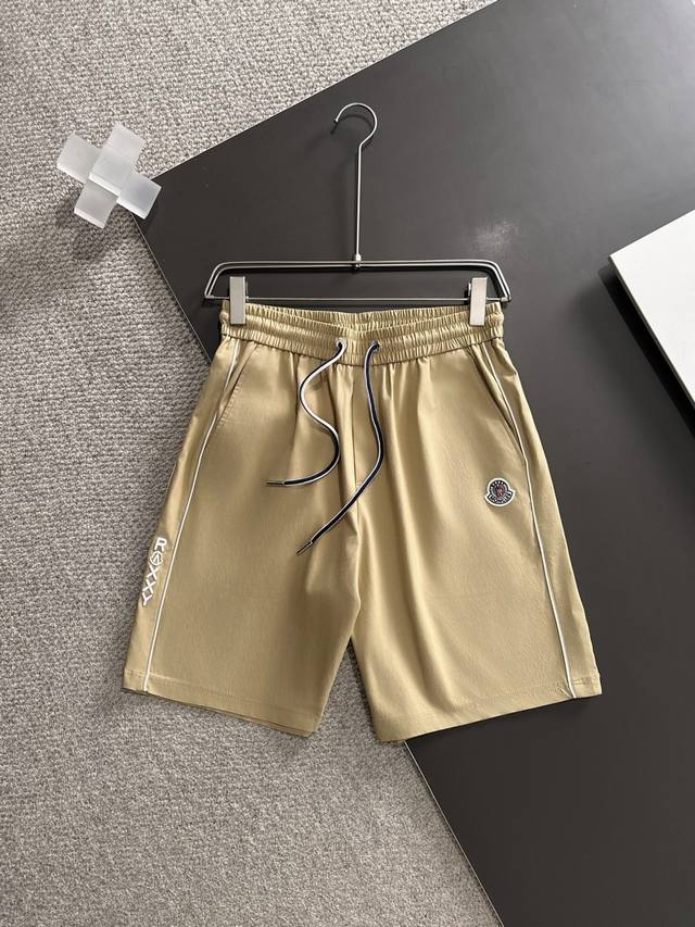 25 Spring and summer new product release, Moncler jacquard fabric shorts shipped