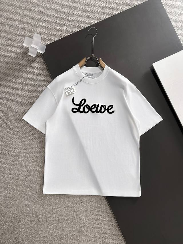 New Loewe 25 Ss Xinjiang long-staple cotton upper body comfortable skin-friendl
