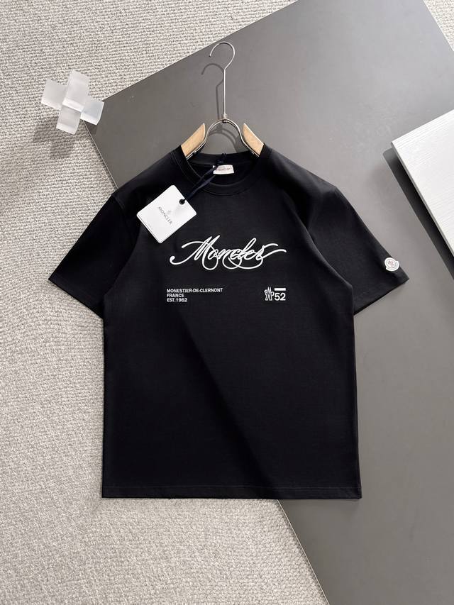 Monkou*2025 Spring and Summer New Releases, the Latest Short-sleeved Round Neck