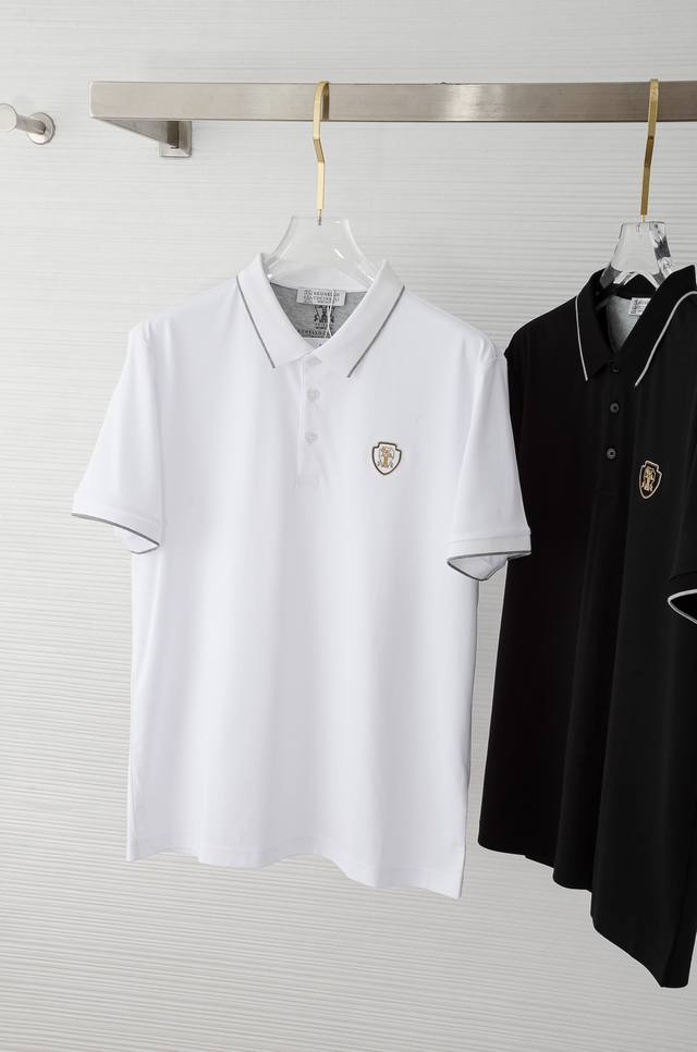 Bc 2025 Men's Business Casual Solid Color Lapel Short Sleeve Polo Shirt#Customer