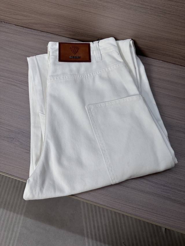Wide-leg Gugujia 25Ss spring and summer men's fashion trend big trousers jeans,