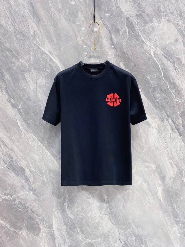 Balenciaga 2025 summer new style short-sleeved T-shirt for men and women! Custo