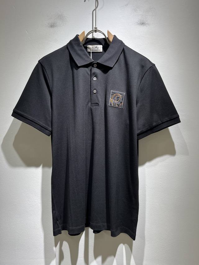 Her*Mes 2025 Spring/Summer new men's short-sleeved Polo shirt, a new upgraded ve