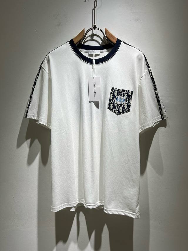 Dio* Dio's 2025 spring and summer new men's and women's short-sleeved T-shirts a