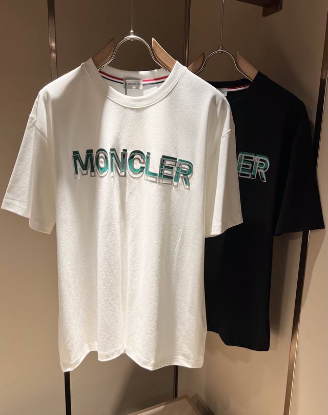 Moncler 2025 Spring and Summer latest unisex trade order short-sleeved T-shirt,