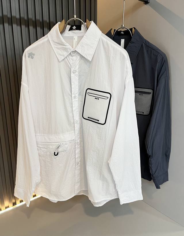 Descente 2025 Spring and Summer new unisex shirts, a professional sports brand t