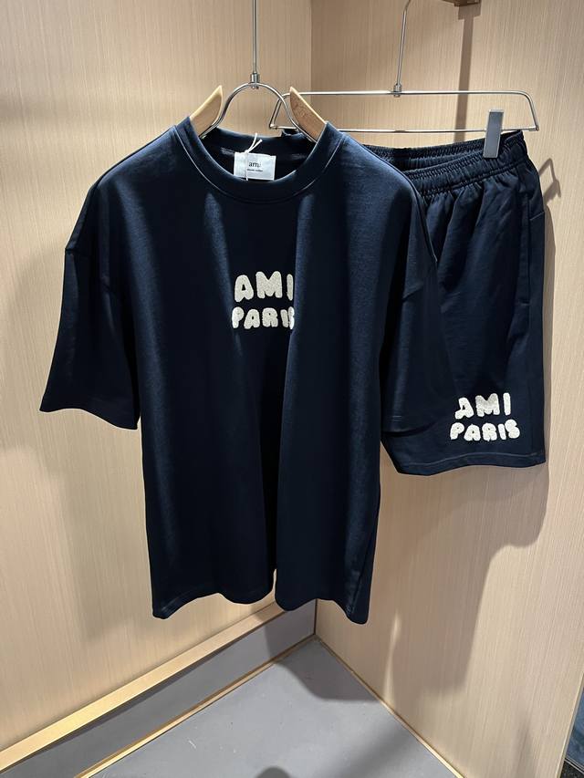 Ami 2025 Spring and Summer new men's and women's casual suits, the latest model