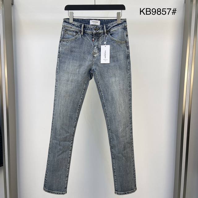 Tb2025 New original jeans, original hardware leather label! The style is very go