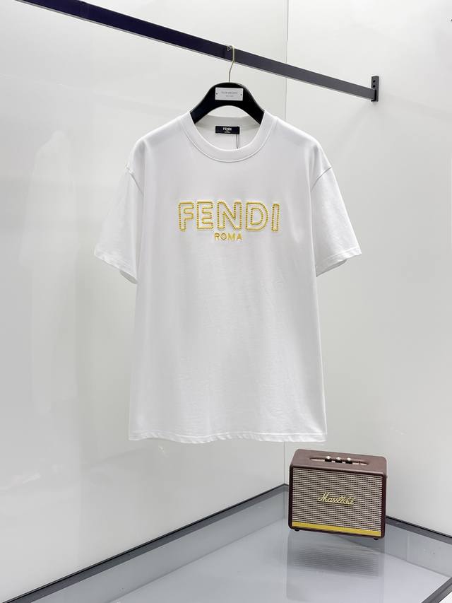 Fendi new summer product, high standard custom embroidery craftsmanship, very s