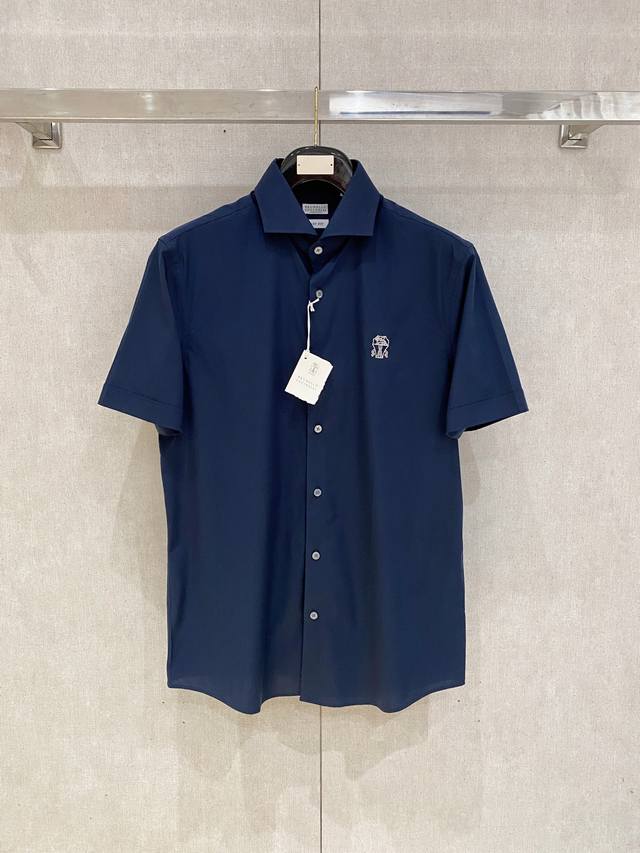 Bc designed private fabric men's short-sleeved shirt, foreign channel goods, pur