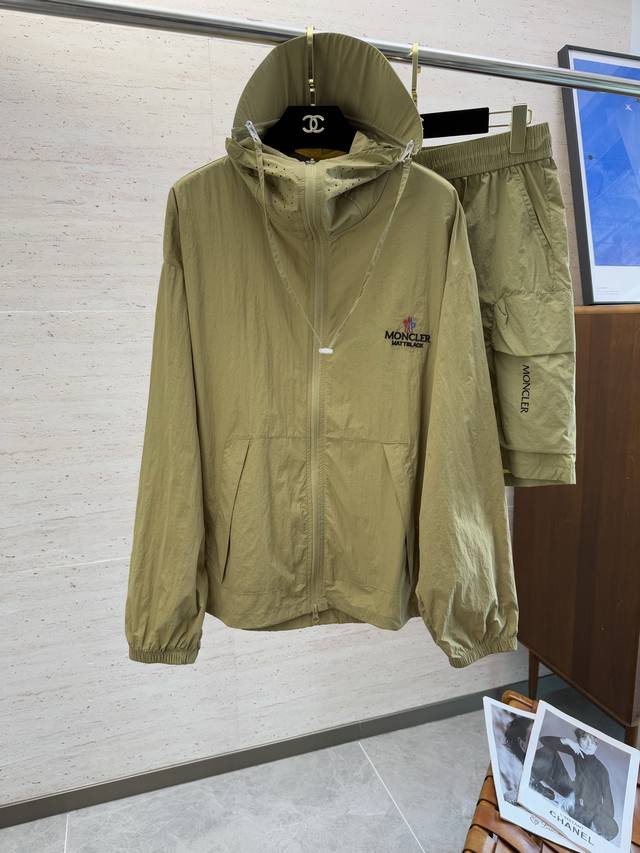 Mon2025 The new summer sun protection casual suit has a detachable brim, which i