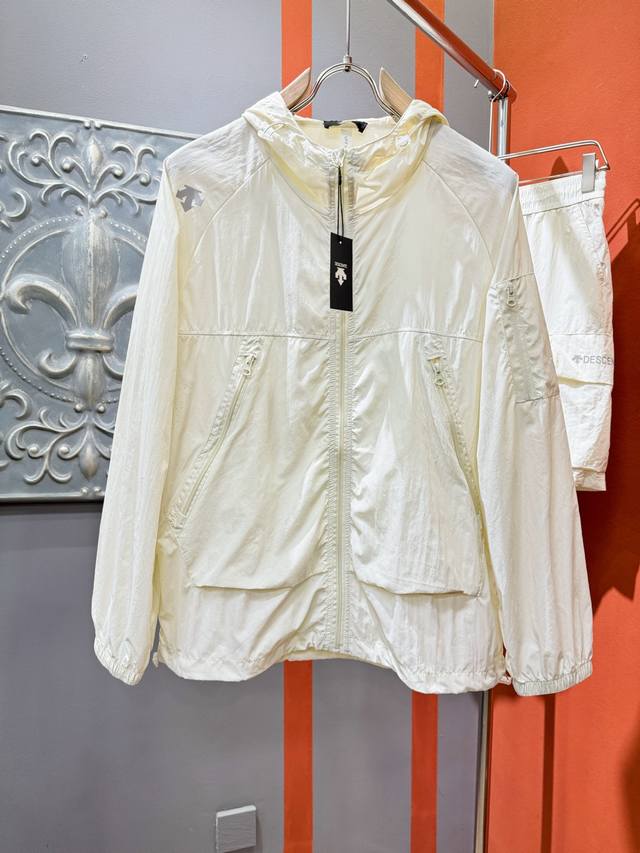 suit Descente 2025 spring and summer classic sun protection suit fabric is super