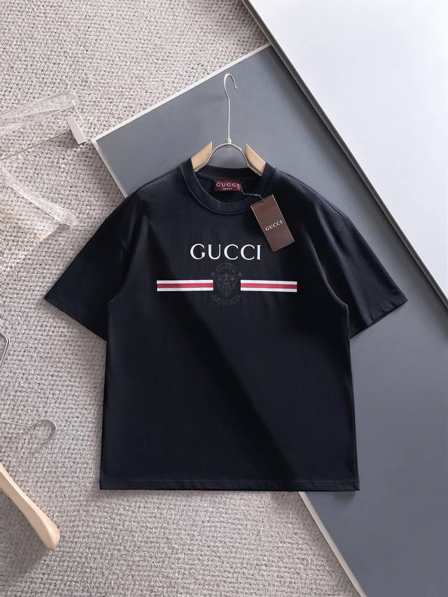 Original version Gucci 25 new short-sleeved Yyds Daily outing with closed eyes