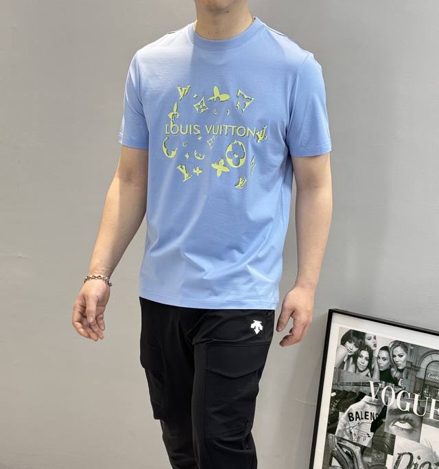 Donkey Brand*2025S new short-sleeved T-shirt, summer color series - brand logo