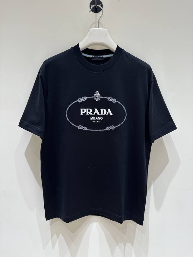 New product T9- Pa family men's fashion casual cotton round neck short-sleeved