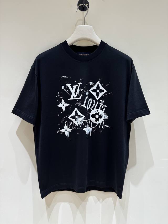 New product T9- Vden family men's rhinestone round neck short-sleeved T-shirt, H