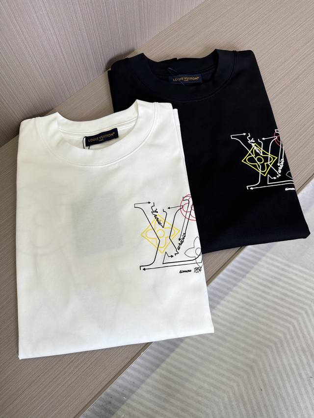 Lvlujia 25Ss new spring and summer round neck short sleeves, customized pure cot