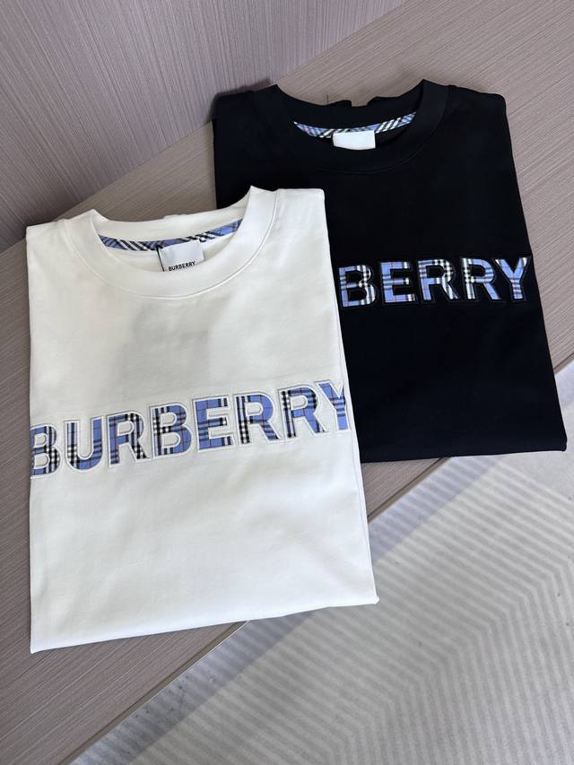Bbr Bajia 25Ss new spring and summer round neck short sleeves, customized pure c
