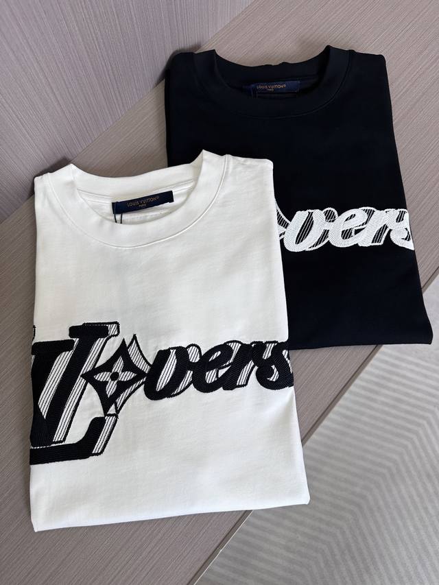 Lvlujia 25Ss Spring and summer new round neck short sleeves, customized pure cot