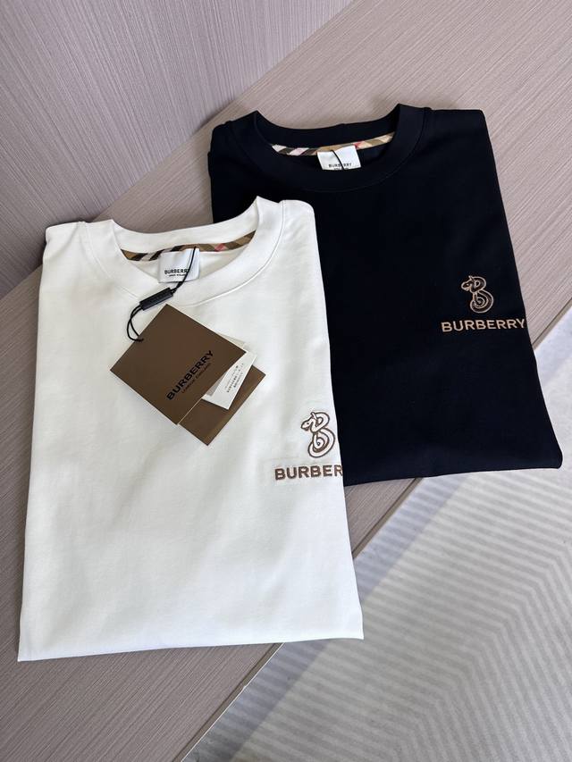Bbr25Ss new spring and summer round neck short sleeves, customized pure cotton m