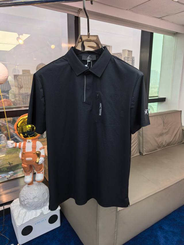 Arc'teryx 25Ss Spring and Summer New Quick-Drying Lapel Polo Shirt Casual sport