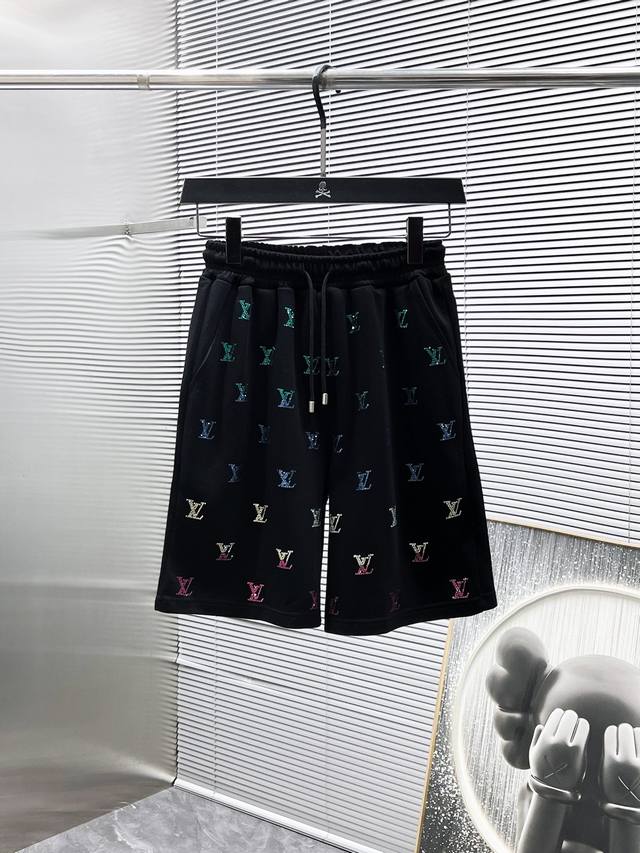 Louis Vuitton Lv 2025 new summer shorts casual pants, high-end version! Custom-m