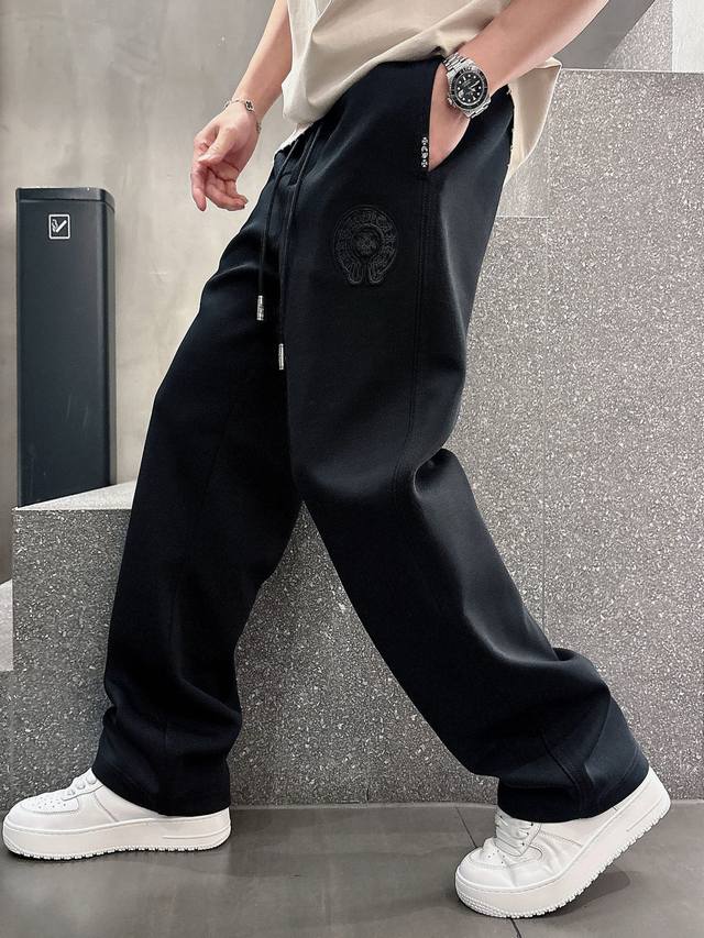 Chrome Hearts top-quality 2025 spring and summer new casual pants! Available on