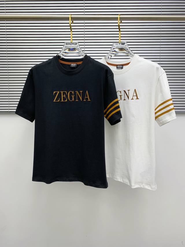Zegna 2025 new summer short-sleeved T-shirt, the first exclusive online release