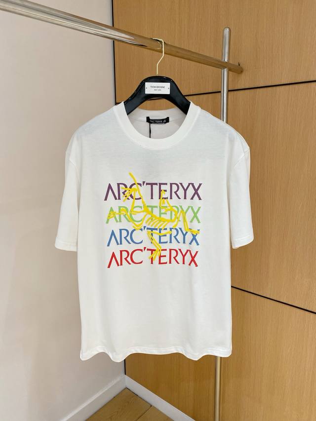 Ss Arc'teryx pure cotton latest fabric, the highest version, classic logo patter