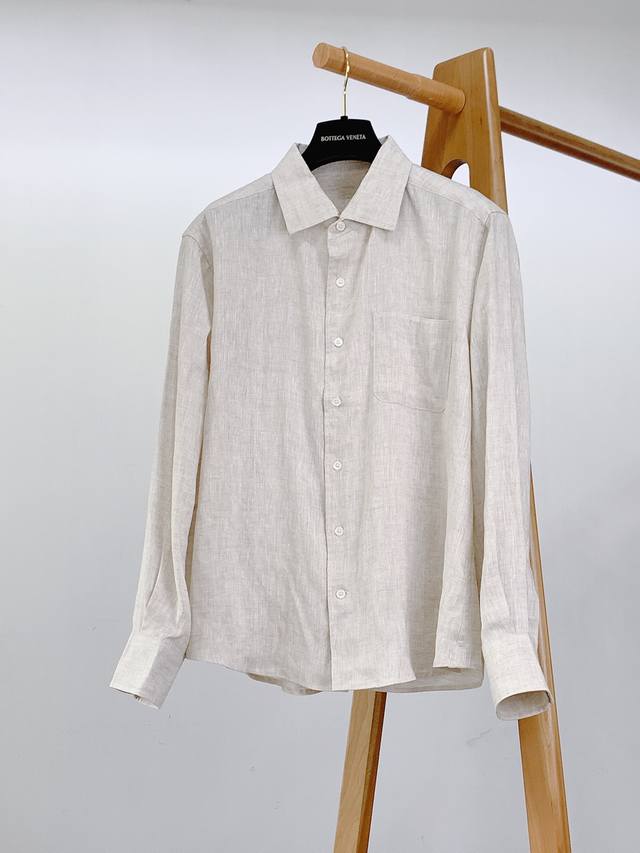 Brunello Cucinelli Brunello Cucinelli casual linen shirt Classic shirt looks goo
