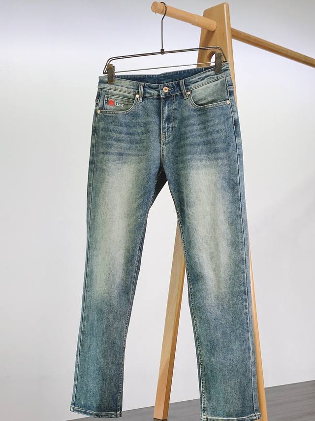 Lee 2025Ss Spring and Summer New Product Select high-quality denim jeans, old wa