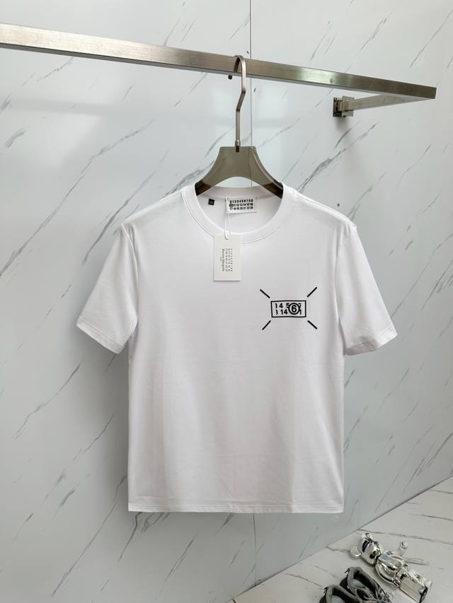 Margiela top quality 2025 new short sleeves! Selected top original fabrics, soft