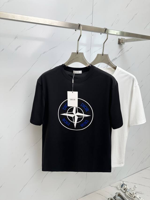 Dior top quality 2025 new short sleeves! Selected top original fabrics, soft to