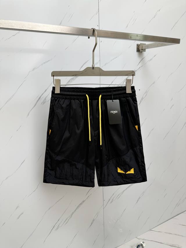 Fd 2025 new summer men's casual shorts, high-end custom fabrics, breathable fabr