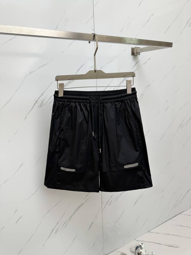 Amani 2025 summer new men's casual shorts, high-end custom fabrics, breathable f
