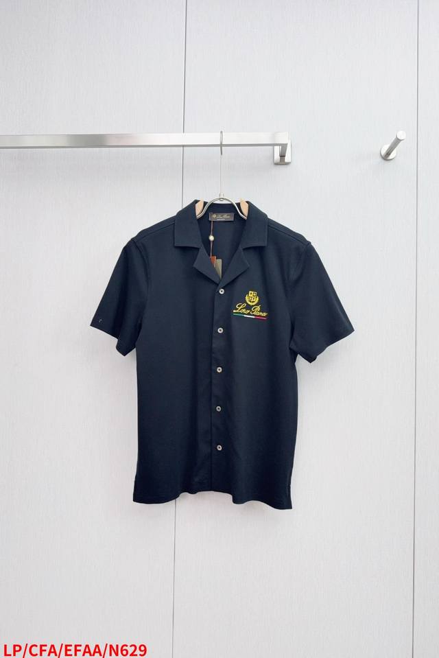 N629 Lp2580Ss official website new short-sleeved shirt, exquisite craftsmanship,
