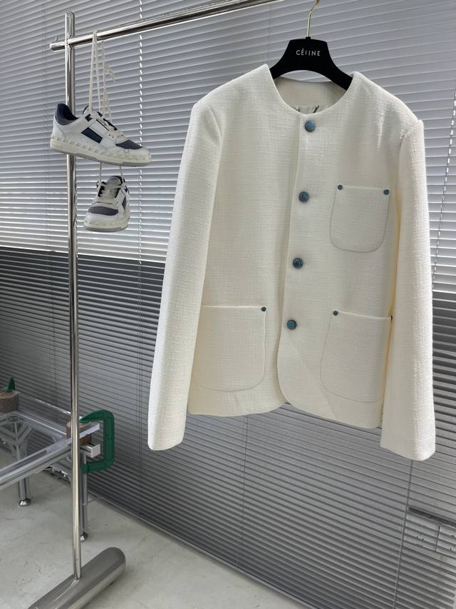 Donkey brand turquoise jacket Wool, cotton and viscose blended material, custom