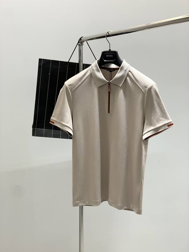 Jie Liya Lapel Short Sleeve Material Cotton Polyester Spandex Applicable Season